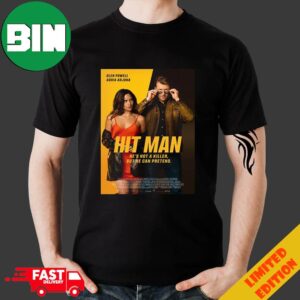 Official Poster For Hit Man He’s Not A Killer But He Can Pretend Was Released On Netflix On June 7 T-Shirt