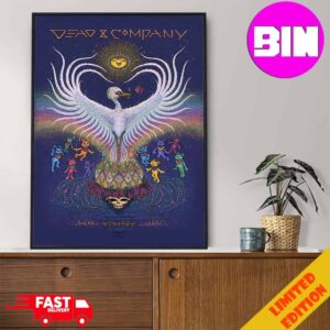 Offiical Poster Dead And Company Show 2024 At The Sphere On May 26 Home Decor Poster Canvas