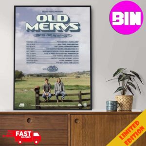 Old Mervs Australia Tour 2024 Schedule List Date Home Decor Poster Canvas