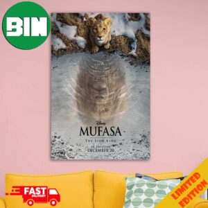 Orphan Outsider King Mufasa The Lion King In Theaters December 20 2024 Live Action Home Decorations Poster Canvas