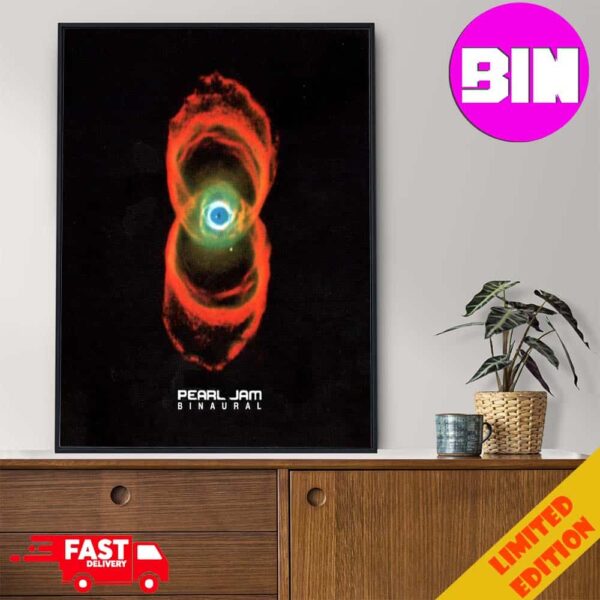 Pearl Jam Binaural Turns 24 The Sky I Scrape Home Decor Poster Canvas