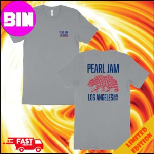 Pearl Jam With Deep Sea Diver At The KIA Forum On May 21st 2024 In Los Angeles Art By Jeffsotoarts Unisex Two Sides T-Shirt