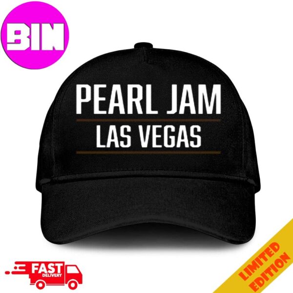 Pearl Jam With Deep Sea Diver Official Poster Night 1 At MGM Grand Garden Arena On May 18th In Las Vegas Nevada Las Vegas 2024 N2 By Munk One Classic Hat-Cap Snapback