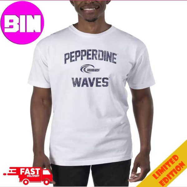 Pepperdine Waves Uscape Apparel Garment Dyed Unisex T-Shirt