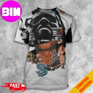 Poster ASAP Rocky Collage Wallpaper 2024 All Over Print Unisex T-Shirt