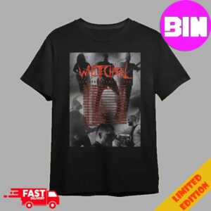 Poster Whitechapel EU Tour 2024 Summer Schedule List Date Unisex Essentials T-Shirt