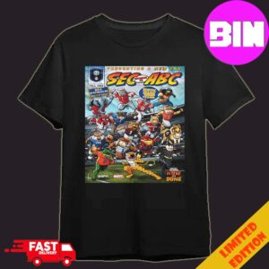 Presenting A New Era SEC Returns To ABC Now With 16 Team All Mascots SEC Spectacular Special Issue x Marvel Cover Unisex Essentials T-Shirt