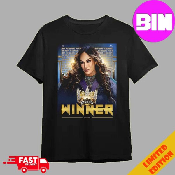 Queen Nia Winner King And Queen Of The Ring WWE 2024 Essentials T-Shirt