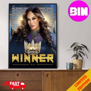 Queen Nia Winner King And Queen Of The Ring WWE 2024 Home Decor Poster Canvas