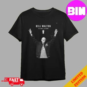 RIP City Icon And Basketball Legend Bill Walton 1952-2024 Played San Diego X Los Angeles Clippers And Boston Celtics Unisex T-Shirt