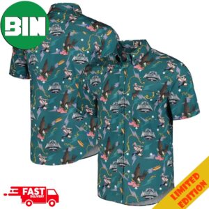 RSVLTS Green WrestleMania 40 KUNUFLEX Philly Mania Hawaiian Shirt