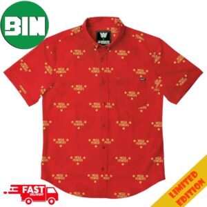 RSVLTS Red Hulk Hogan Mega Powers KUNUFLEX Hawaiian Shirt