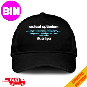Radical Optimism Tracklist Dua Lipa Classic Hat-Cap Snapback