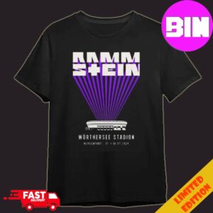 Rammstein Europe Stadium Tour Worthersee Stadion Klagenfurt July 17 18 2024 Event Unisex T-Shirt