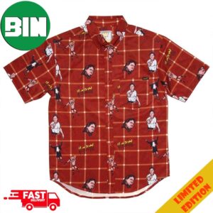 Red Rowdy Roddy Piper Hot Rod Hawaiian Shirt