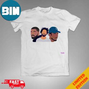 Retro Drake J Cole Kendrick Lamar Rapper Star T-Shirt