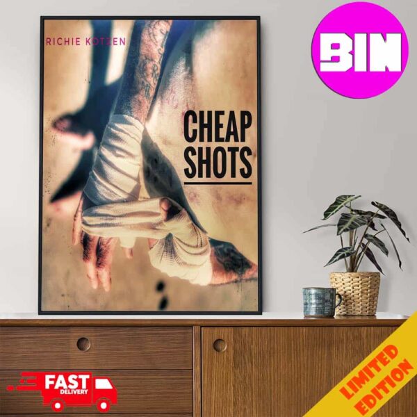 Richie Kotzen Released Cheap Shots A New Single Home Decor Poster Canvas