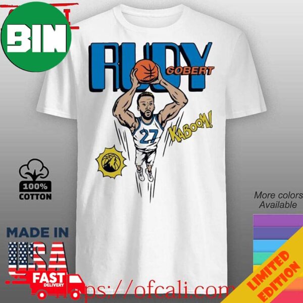 Rudy Gobert Minnesota Timberwolves Basketball Team T-Shirt