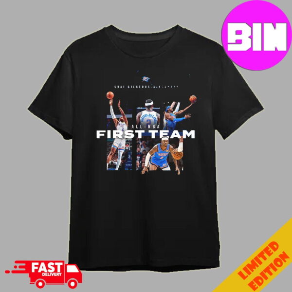 Shai Gilgeous Alexander Join The 2023-2024 KIA All-NBA First Team Unisex Essentials T-Shirt