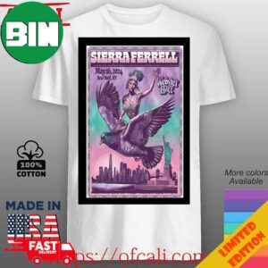 Sierra Ferrell Webster Hall In New York NY May 16th 2024 Poster T-Shirt