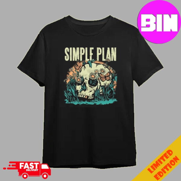 Simple Plan Sp Skull Head  Unisex Essentials T-Shirt