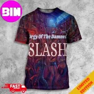 Slash Orgy of the Damned New Album 2024 Releases On May 17 Fan Gifts All Over Print Shirt