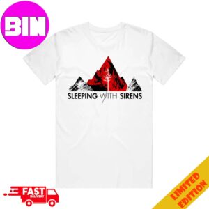 Sleeping With The Sirens Mountain White T-Shirt