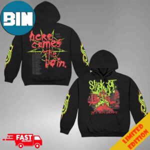 Slipknot Here Comes The Pain 25th Anniversary Two Sides Hoodie  All Over Print Shirt