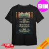 Pixies Bossanova Trompe Le Monde Tour 2024 Schedule Lists Design By Luke Preece Ver 2 Unisex Essentials T-Shirt