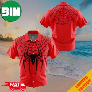 Spiderman Marvel Comics Button Up ANIMEAPE Hawaiian Shirt
