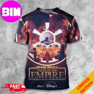 Star Wars Tales Of The Empire On Disney Plus May The 4th Be With You 3D T-Shirt