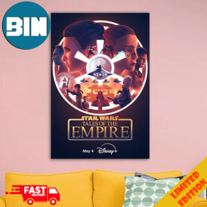 Star Wars Tales Of The Empire On Disney Plus May The 4th Be With You Home Decorations Poster Canvas