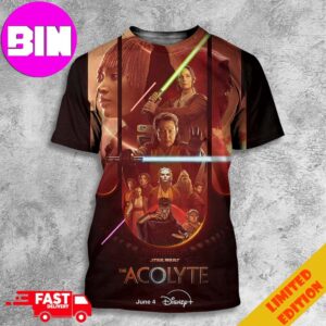Star Wars The Acolyte On Disney Plus May 4th Be With You 2024 3D T-Shirt