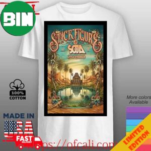 Stick Figure With Soja Show Summer 2024 Poster T-Shirt