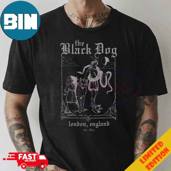 The Black Dog London England Merchandise T-Shirt