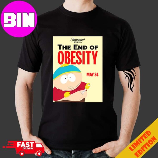 The End Of Obesity Premieres May 24 2024 On Paramout T-Shirt