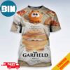 The Garfield Funny Movie Poster Kingdom Of The Planet Of The Odies 3D T-Shirt