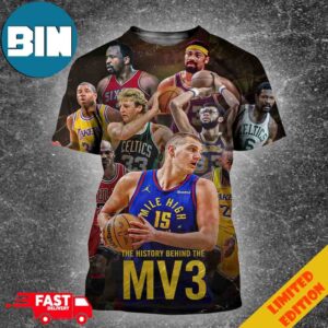 The History Behind Nikola Jokic’s Third Regular Season Mvp Award Unisex 3D T-Shirt