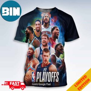 The NBA’s Brightest Young Stars Led The Way In Round 1 NBA Playoffs Presented By Google Pixel 3D T-Shirt