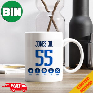 The Number Don't Lie One For Dallas Mavericks Derrick Jones Jr All Points Coffee Ceramic Mug