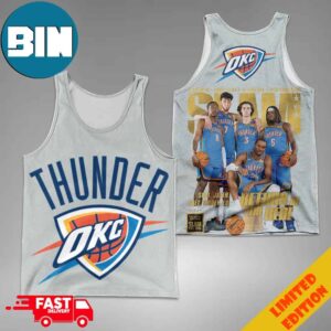 The Oklahoma City Thunder Return Of The Real The Metal Editions Slam Est 1994 All-Over Print Tank Top T-Shirt Basketball