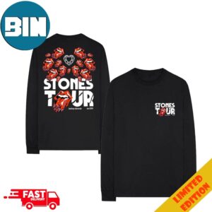 The Rolling Stones Hackney Diamonds Tongues Tour Longsleeve T-Shirt Hoodie
