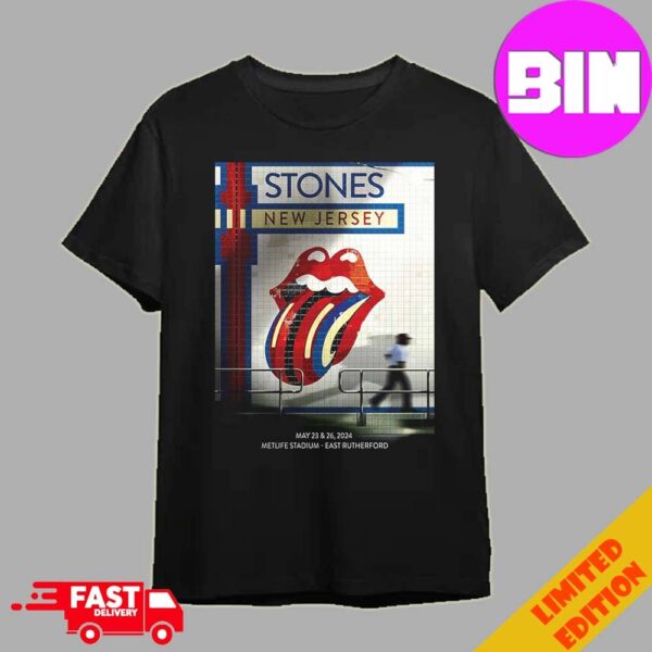 The Rolling Stones Show At Metlife Stadium East Rutherford On May 23 26 Hackney Diamonds Tour 2024 Essentials T-Shirt