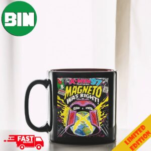 The X Men 97 Featuring Magneto Was Right Tolerance Is Extinction Marvel Comics By Butcher Billy Ceramic Mug