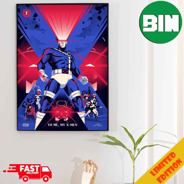 To Me My X-Men Marvel X-Men 97 Poster Canvas