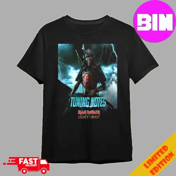 Tuning Notes Iron Maiden Legacy Of The Beast Unisex Essentials T-Shirt