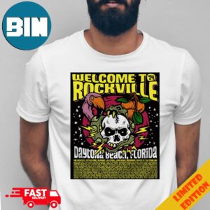 Welcome To Rockville Daytona Beach 2024 Line Up Merchandise T-Shirt