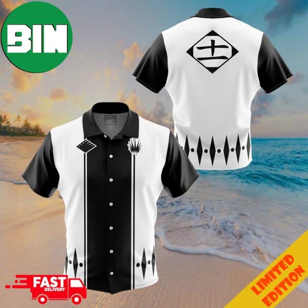 Zaraki Kenpachi Bleach Button Up ANIMEAPE Hawaiian Shirt