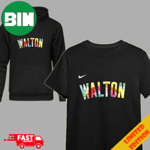 Adam Silver Says The Players Will Warmup In A Bill Walton Shirt In Honor Of The Late Hall Of Famer NBA Finals 2024 x Nike Logo T Shirt Hoodie