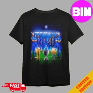 Al Hilal History Makers Forever Faster Champions King’s Cup Season 2023-24 Winning The Domestic Treble In Saudi Arabia Unisex Essentials T-Shirt